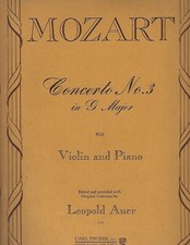 Mozart Concerto No. 3 In G