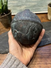 Important Grelot Bronze & Chevaux Cloche XIX Eme Antique Big Bell Horse