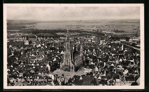 Ulm vue générale - ulm, d.,