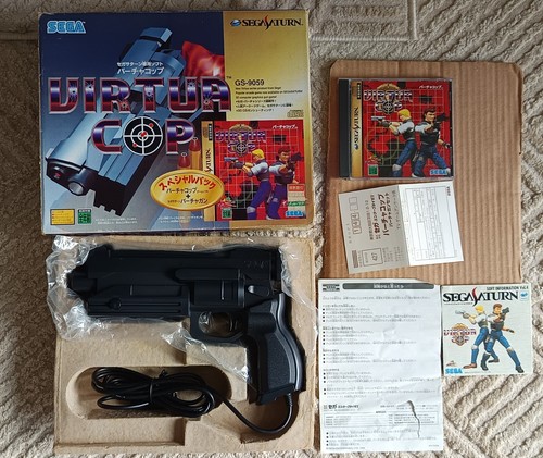 Sega saturn virtua gun - virtua,