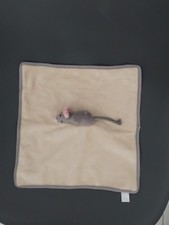 Doudou Plat Crème Souris Grise ARTHUR ET LOLA