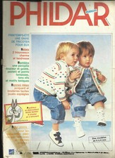 LIVRE CATALOGUE TRICOT PHILDAR LAYETTE ENFANTS N°118