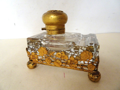 Encrier époque art - d'époque,
