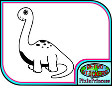 Dinosaure Diplodocus N