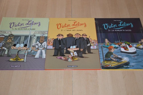 Lot victor lalouz tomes - bd,