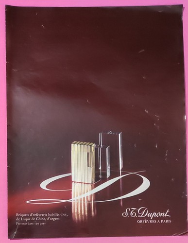 Publicité presse briquet - publicité,