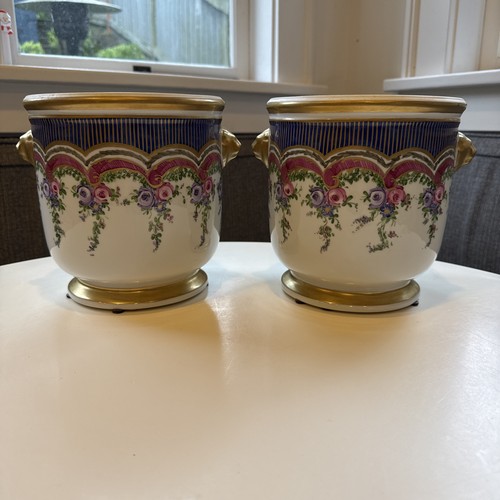 Pair limoges peint main - of,