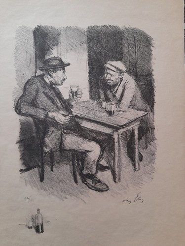 Gravure originale numérotée