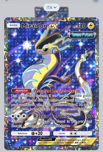 Pokemon tcg pocket miraidon - ,