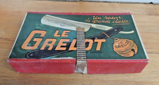 ANCIENNE BOITE VIDE POUR RASOIR COUPE CHOUX LE GRELOT