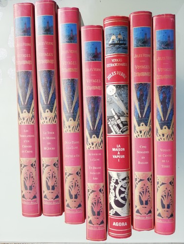 Lot livres jules verne - lot,
