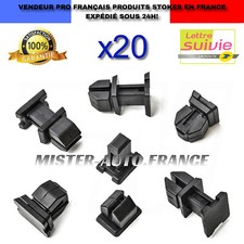 x20 Clips Rivet Attache Fixation Garniture Compatible Mercedes Panneau de Porte