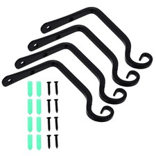  4pcs fer à suspendre au mur