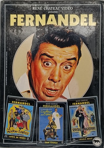 Coffret dvd fernandel neuf - coffret,