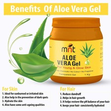 Gel d'aloe vera Mnt pour