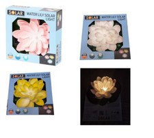 Solaire Nénuphar Lampe