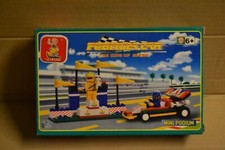 SLUBAN FORMULA CAR MINI PODIUM  LOT 05/ 2008  ( THE KING OF SPEED)