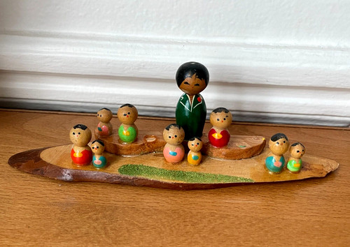 Rare poupée kokeshi - rare, en