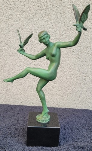 Statue art déco - art,