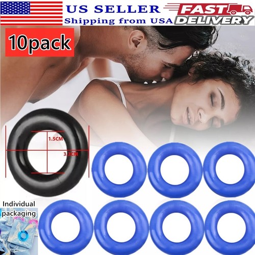 10pcs male cock ring super - 10pcs,