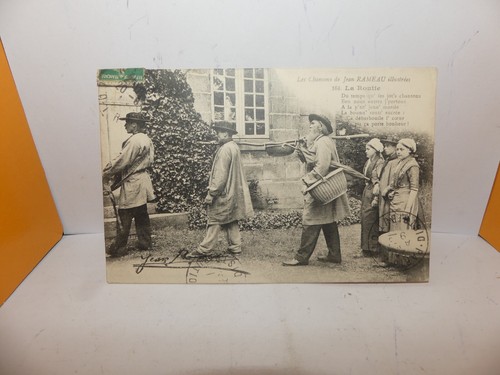 Carte postale les chansons - les, de