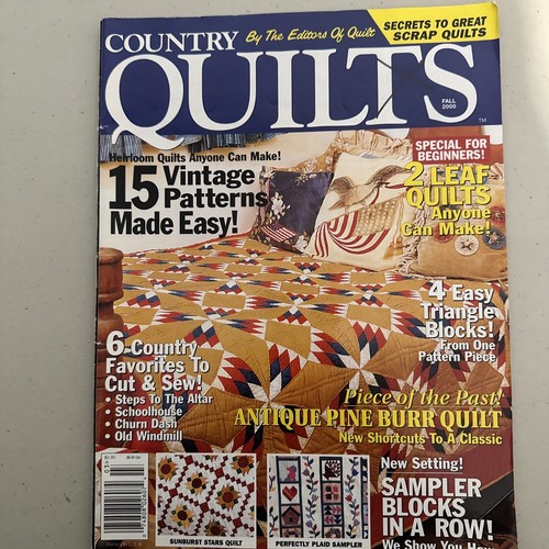 Country quilts magazine fall - country,