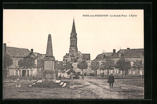 Cpa nueil sous - cpa, la