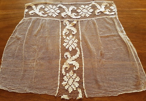 Rideau ancien filet de - en,