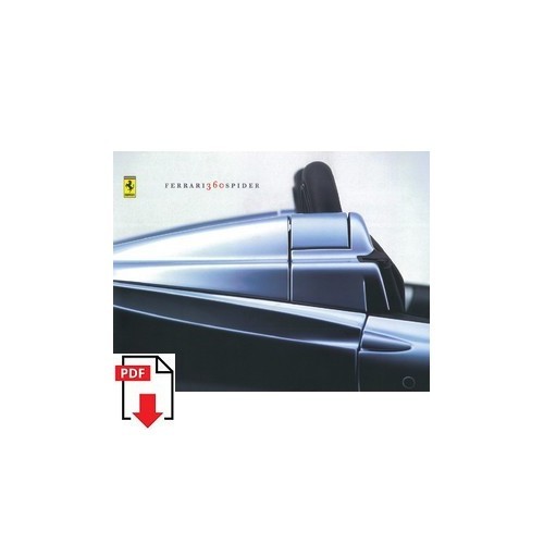 Brochure 2000 ferrari - brochure,