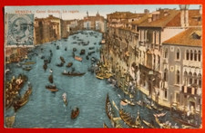 Carte Postale Venise Canal