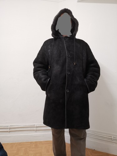 Bombardier longue capuche noir - bombardier,
