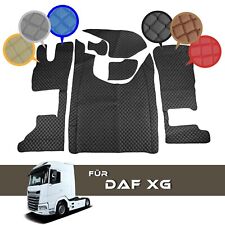 Tapis de sol en cuir pour camion DAF XG XG+ Haute qualité, antidérapant, durable