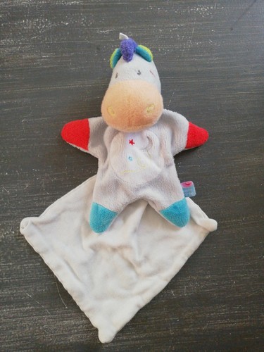 Doudou sucre orge âne - doudou,