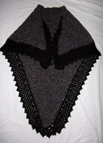 Tres beau chale gris colore - chale,