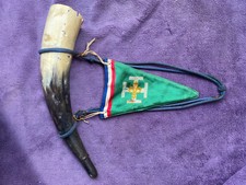 scoutisme : Corne de rassemblement du clan André Toulmé - Albi - 2eme guerre