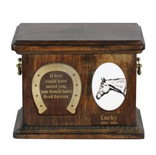 Urne En Bois Pour Cheval