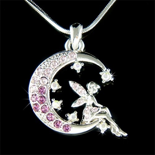 Violet fée clochette crescent - fée,