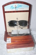 Neuf : Lunettes de Soleil MAUI JIM BANYANS Noir / Gris H412-02