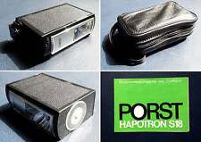 PORST - Flash / Blitz - Hapotron S18 + Manuel + Sacoche + AC Adapter - Collector