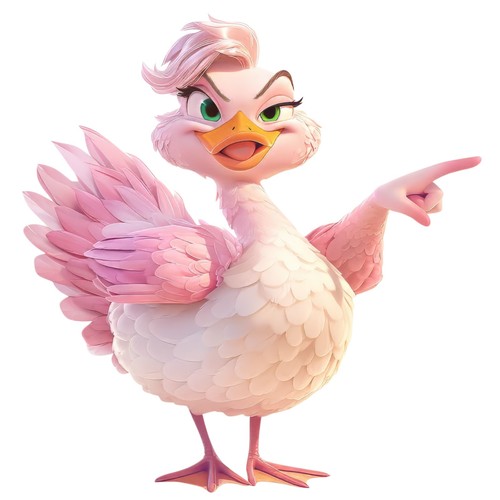 Autocollants canard - x,