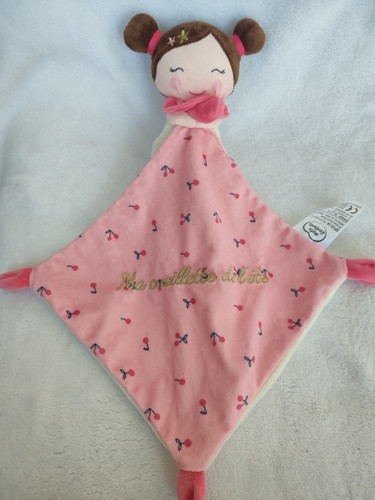 Doudou peluche mouchoir mots - doudou,