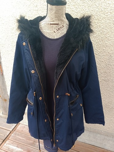 Shein manteau parka chaud - parka,