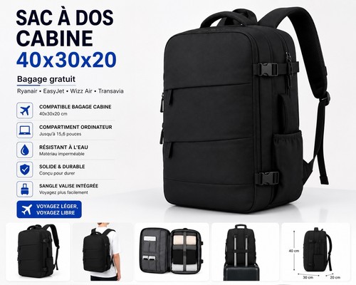 Sac dos suitcase - dos, 40x30x20