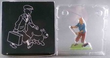 Tintin - Figurine Silhouette Métal Les Archives Moulinsart Atlas Réf 2151 204 - 