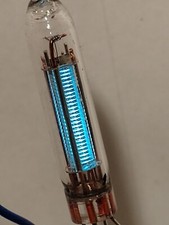 10 x tube DM160 PHILIPS NOS nixie era blue color indicator (IV-15 6977 CV5412)