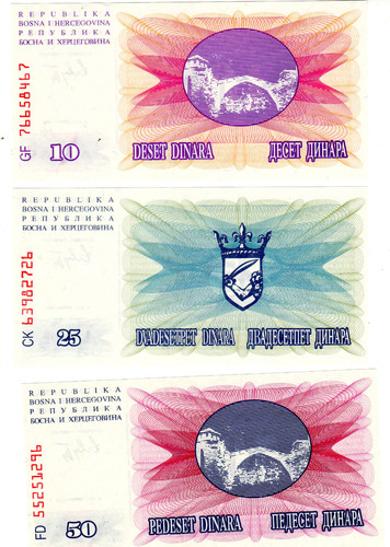Lot set serie billets - serie, 3