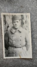 carte postale photo portrait soldat prisonnier WW2 stalag VIII allemand débâcle