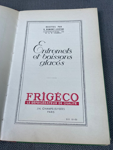 Livre recettes cuisine