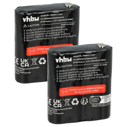 Batterie pour motorola - 2x,