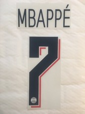 Flocage Officiel PSG Mbappé 7